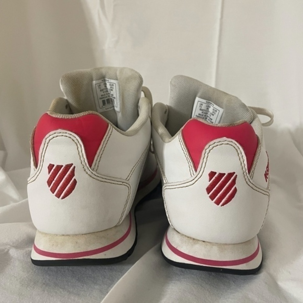K Swiss Womens Running Shoes Pink White Size 7.5 - Picture 6 of 14